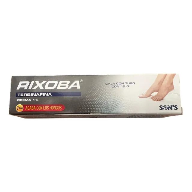 Terbinafina Crema Rixoba Tubo De 15g