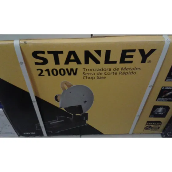 Tronzadora De Metales Stanley De 14´  2100w 3800 Rpm