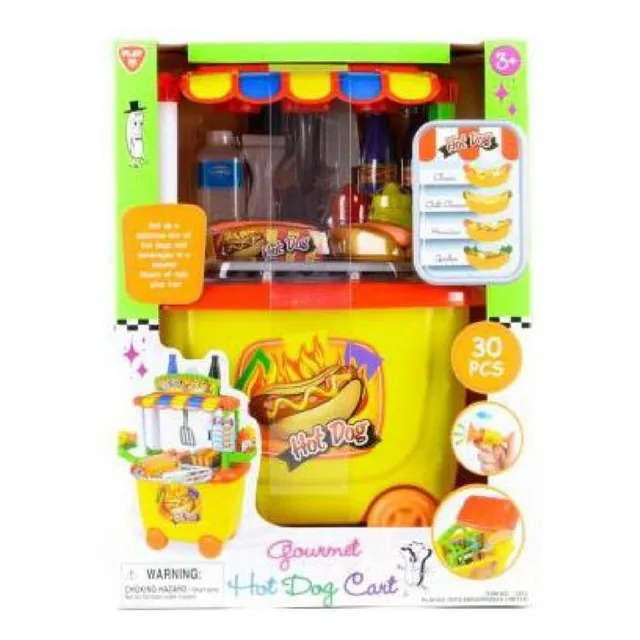 Carrito De Comida Hot Dogs Juguete 
