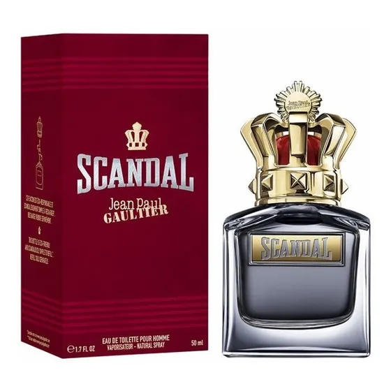 Jean Paul Gaultier Scandal pour homme EDT 50ml para masculino