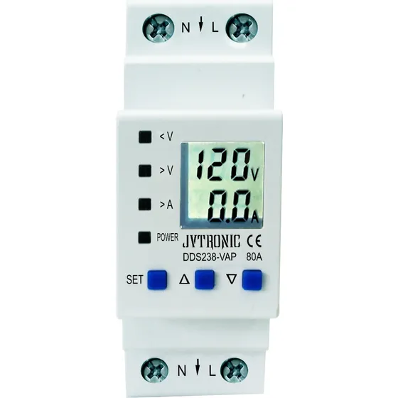 Protector Supervisor De Voltaje Digital 220vac 80amp