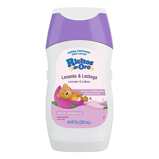 Crema Corporal Para Bebés Milk 250ml. Piel Seca. 