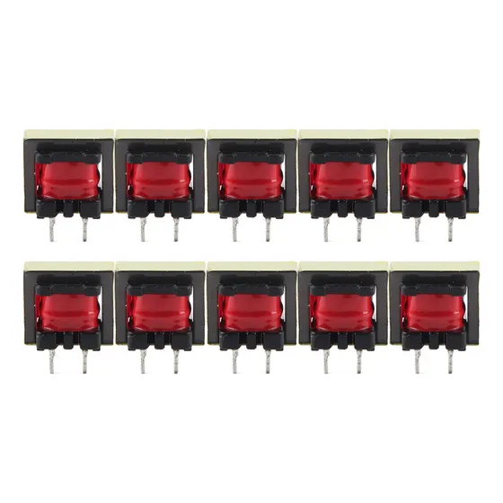 10pcs 1300: Transformador De Audio De 8 Ohm Ee14 Transformad