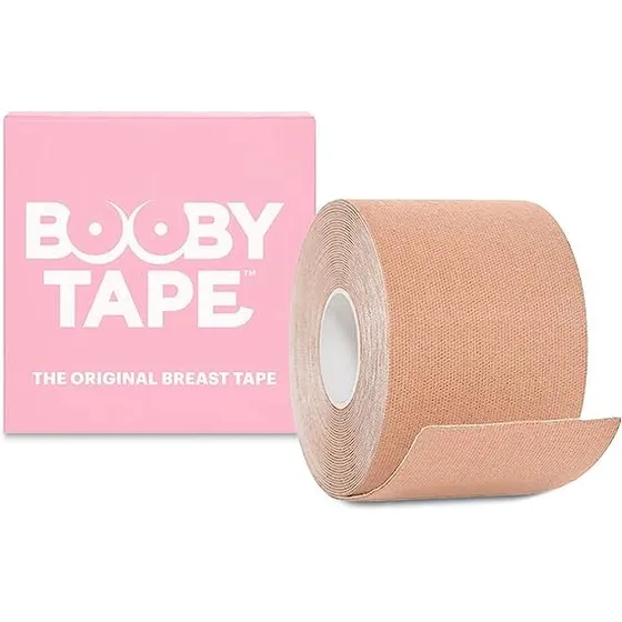 Cinta Adhesiva Levanta Senos Busto Boob Tape Color Piel 5mts