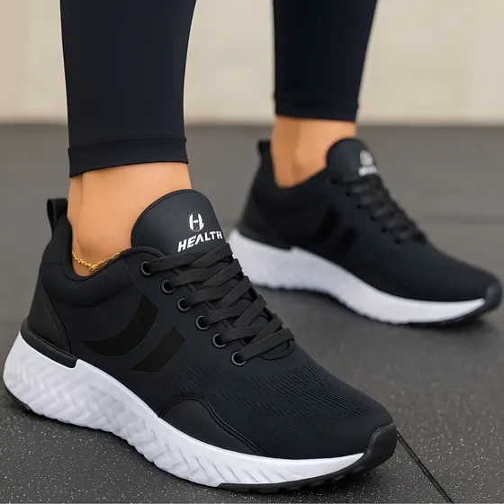 Tênis Ortopédico Feminino Academia Casual Running Corrida