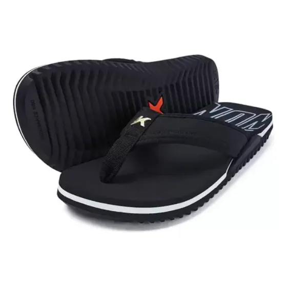 Chinelo Kenner Nk6 L7 Preto E Branco - Dxx01
