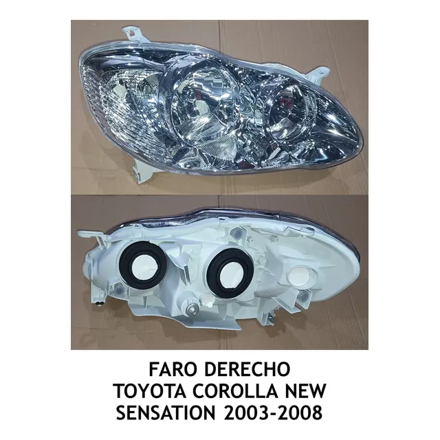 (ap-075) Faro Derecho Toyota Corolla 2003-2008