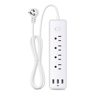 Multicontacto Usb Extension Electrica Regleta Enchufes 4+3 Multicontacto Usb Extension Electrica Regleta Enchufes 4+3