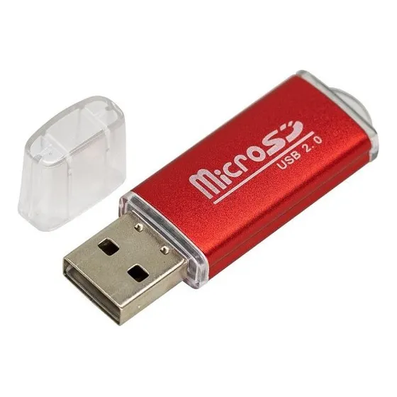 Lector De Memoria Micro Sd Adaptador Usb Tip Pendrive Tienda