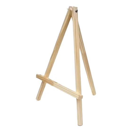 Atril De Mesa Tripode Fime Madera De Pino Bastidor