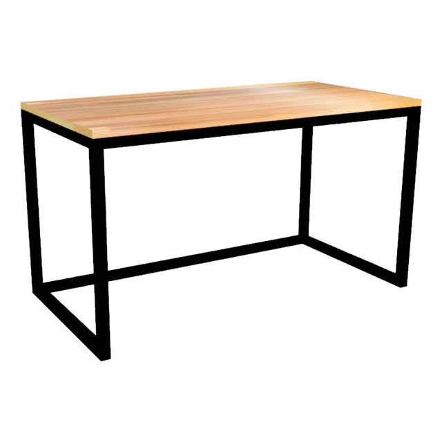 Escritorios Mesa Oficina En Hierro Y Madera - Horaciohome