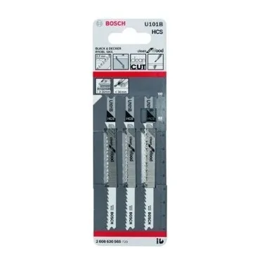 Hoja Caladora U101b Clean For Wood Bosch