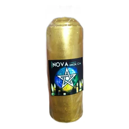 Velón Dorado Y Plata