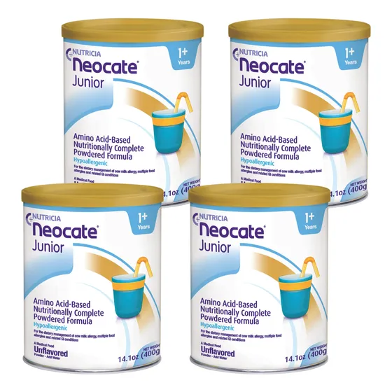 Fórmula Neocate Junior Hipoalergénica Sin Lácteos 414 Ml 1+