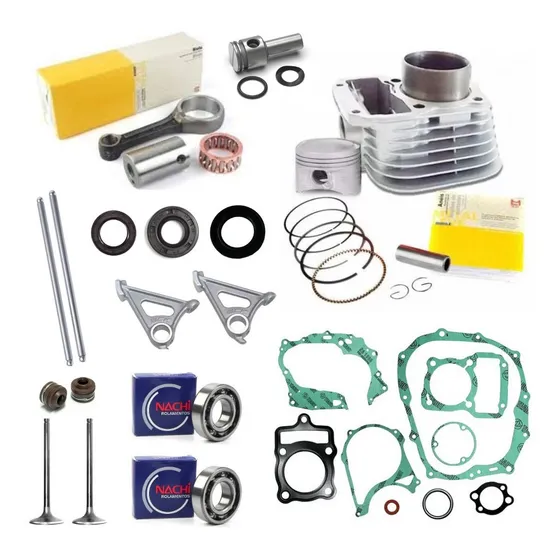 Kit Motor Completo Cg 125 Titan 99 Rolamentos Biela Balancim