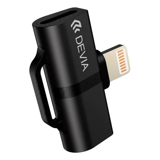 Adaptador Lightning 2 Puertos Devia