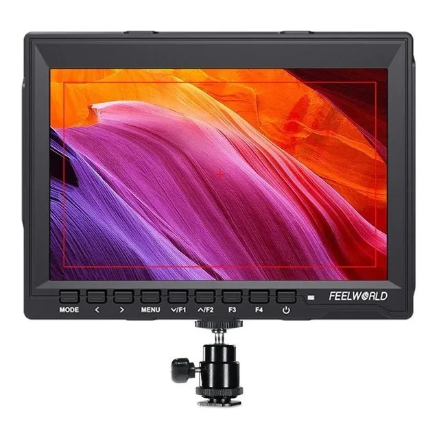 Monitor Feelworld 1280x800 P/ Filmagem Video FW759 7 Pol