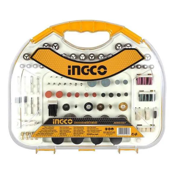 Kit 250 Pcs Fresas Para Mini Torno Ingco Akmg2501 - Sas