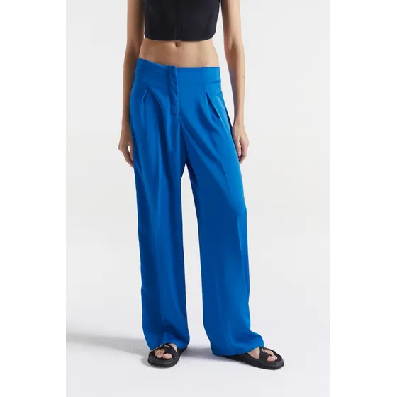 Pantalon De Twill Noche Wide Mujer Desiderata