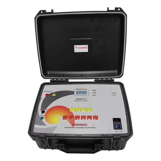 Megometro Digital 20kv Hmmg-20 + Certificado E Em 12x