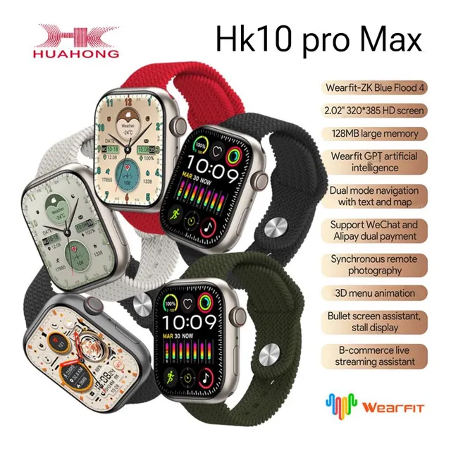 Reloj Inteligente Hk Huahong Hk10 Pro Max
