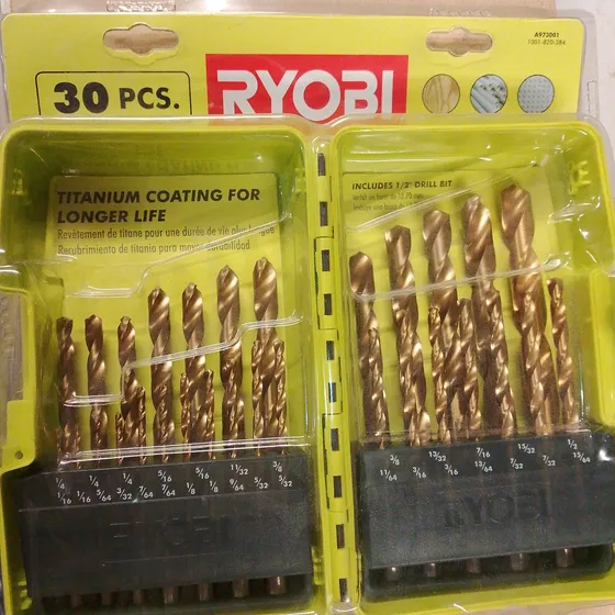 Brocas Ryobi 30 Pcs