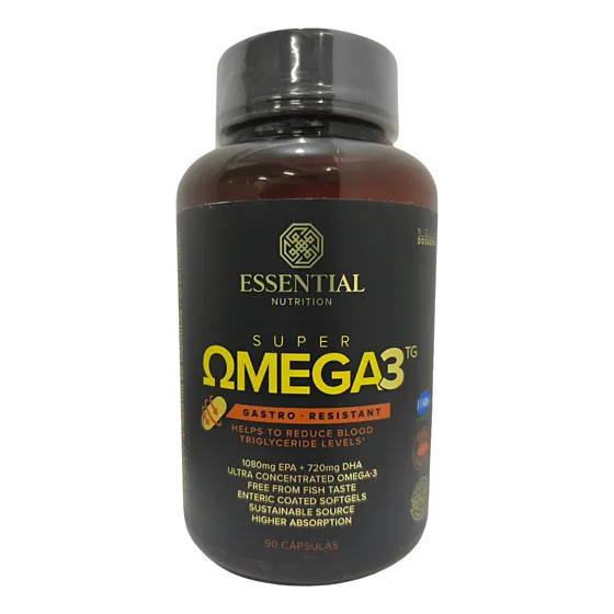 Omega 3 Tg Gastro-resistant 1g 90caps Essential Epa Dha