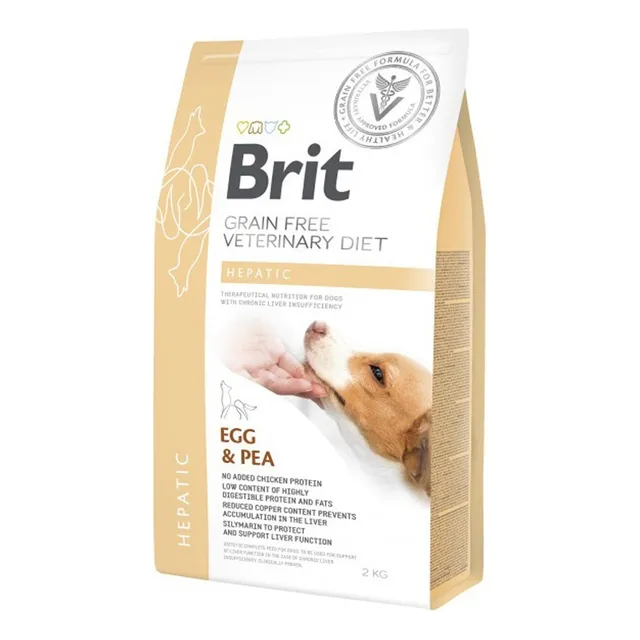 Brit Veterinary Diet Hepatico 2kg Alimento Para Perros