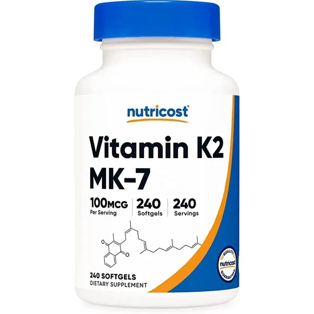 Nutricost K2 Mk7 100mcg 240 Softgels