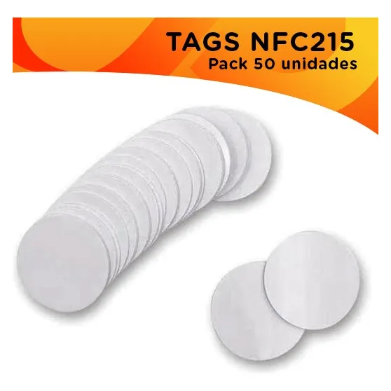 ..:: Nfc Tag 215 Pack De 50 Unidades ::..