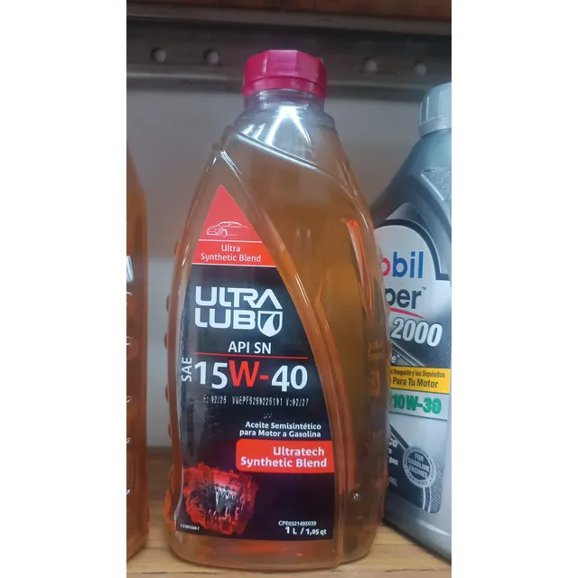 Lubricantes Ultralub 15w40 Semi Sintético