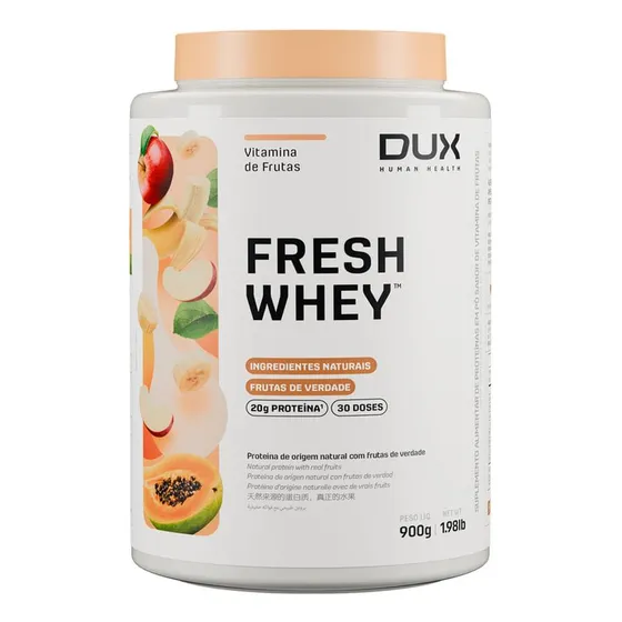 Dux Nutrition Fresh Whey 900g - Vitamina De Frutas