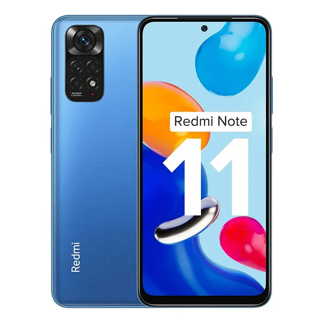 Celular Redmi Note 11 128 Gb + 4 Gb Ram Azul