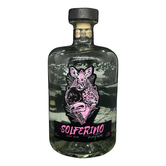 Ginebra Solferino Native! 750ml El Gin De Quintana Roo!!!