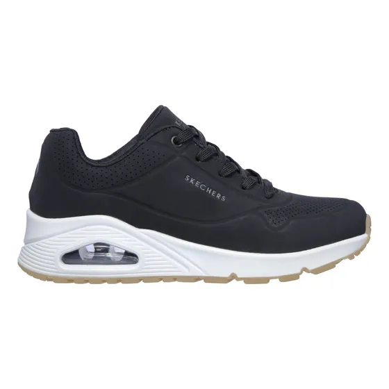 Zapatos Skechers Uno - Stand On Air Negro Mujer