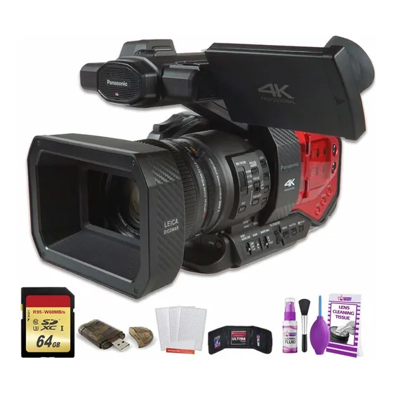 Panasonic Ag Dvx200 4k Professional Camcorder 64gb Card