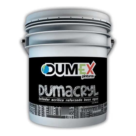 Sellador 100% Acrílico Transparente Brillante Dumacryl Dumex