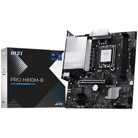 Placa-mãe MSI PRO H810M-B DDR5 LGA1851