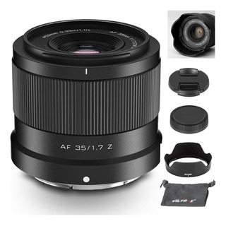 Lente Aps-c Viltrox Af 35 Mm F1.7 Con Montura Z Para Nikon Lente Aps-c Viltrox Af 35 Mm F1.7 Con Montura Z Para Nikon