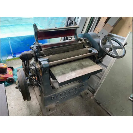 Cepilladora De Madera Danckaert 600mm Envios Al Pais