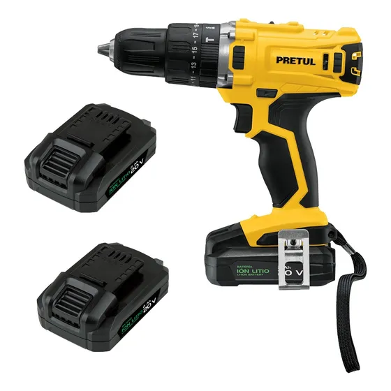 Box Rotomartillo Inalámbrico Con 2 Baterías Ion Litio 20 V