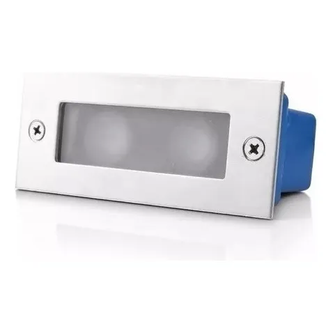 Lámpara Para Escalera Led 4x2 Luz Cálida 3000k