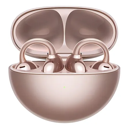 Fone De Ouvido Sem Fio Huawei Freeclip C-bridge Design Tecnologia Open-ear Reconhecimento Automático De Posição Esquerdo-direito Rosa