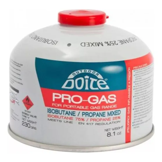 Gas Butano Nautika 230grs Para Cocinillas Lamparas Camping