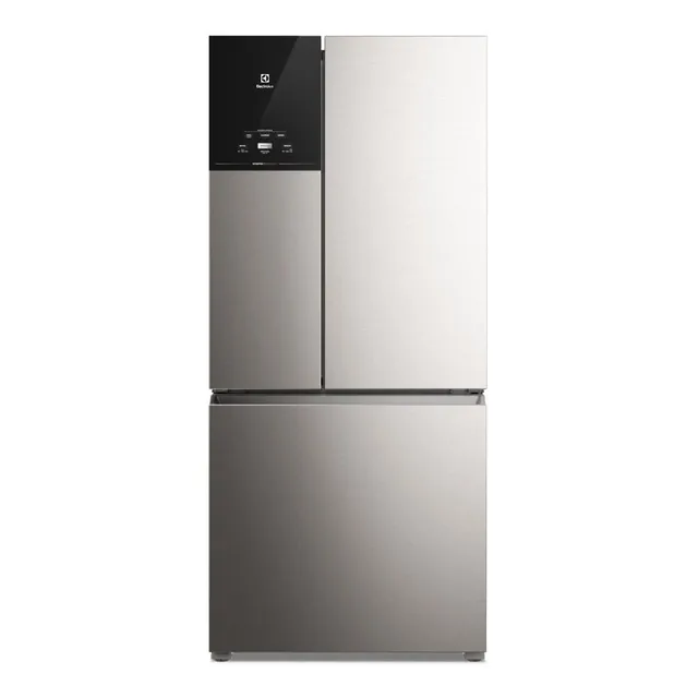 Geladeira Electrolux Frost Free Inverter 590L AutoSense 3 Portas Multidoor Cor Inox Look IM8S 127V