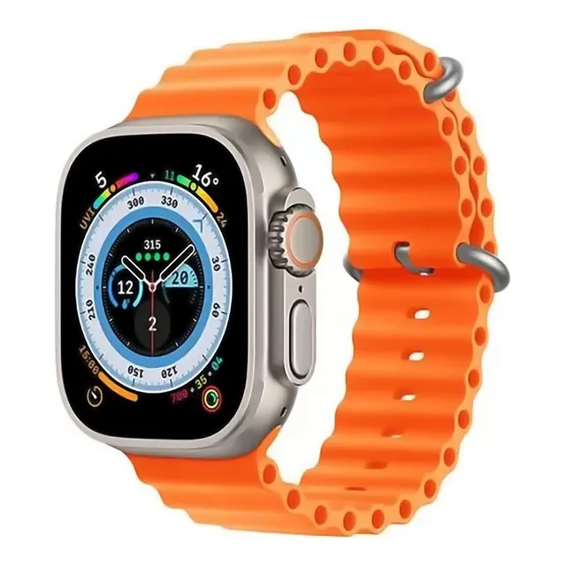 Relógio Smartwatch Bluetooth X8 Ultra Nfc Tela De 2.0