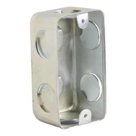 Kit 40 Caixa De Luz 4x2 Aço Galvanizado, Caixinha Luz L60