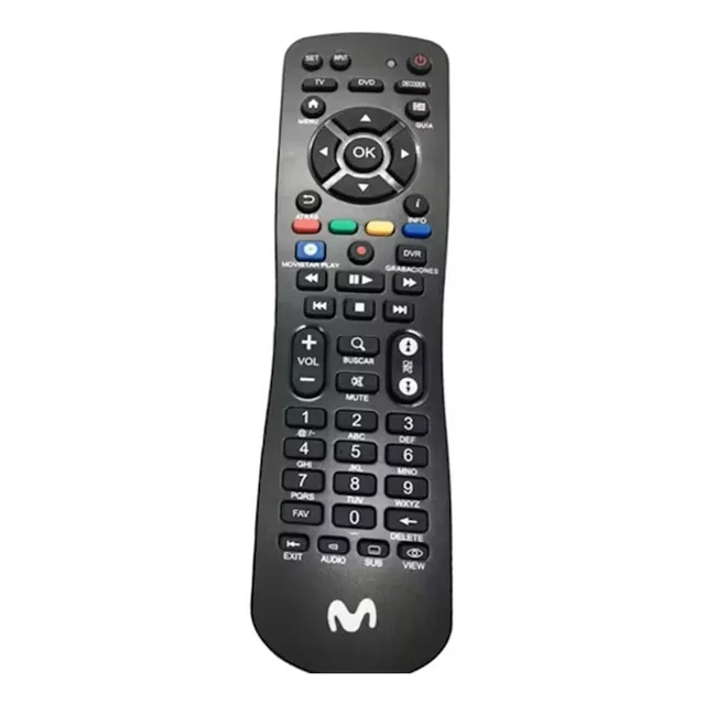 Control Remoto Genérico Para Decodificador Movistar
