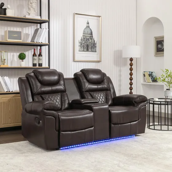 Silla Electrica Asiento Cine Casa Sillon Reclinable Manual