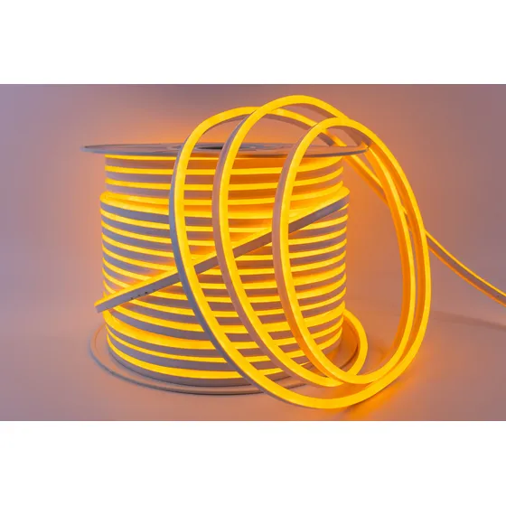15m Fita Led Neon Flexível 3528 Branco 3000k Direta Em Rede